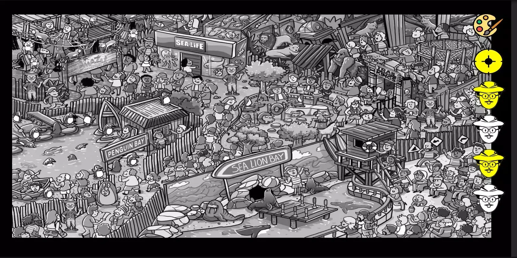 Captures d'écran de Where's Waldo