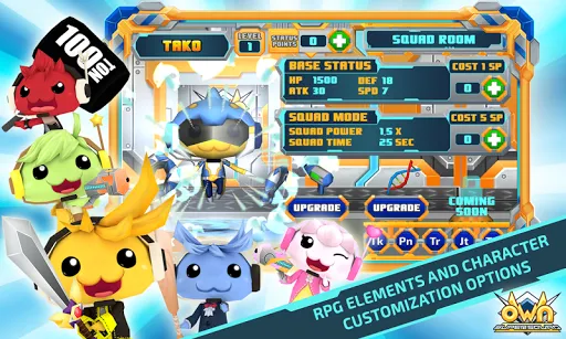 Own Super Squad Screenshots