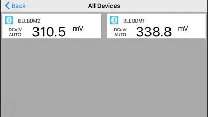 OWON Multimeter BLE應用截圖