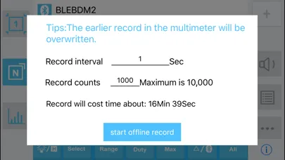 OWON Multimeter BLE應用截圖