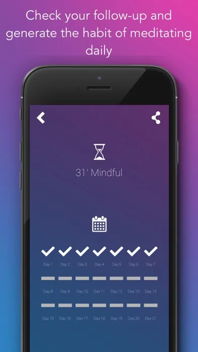 Captures d'écran de Mindful: Simple Meditation