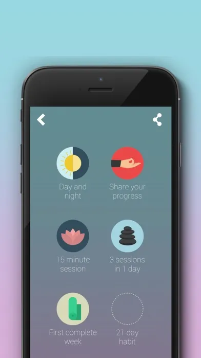 Captures d'écran de Mindful: Simple Meditation