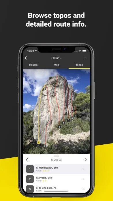 Captures d'écran de Rock Climbing Guide | 27 Crags