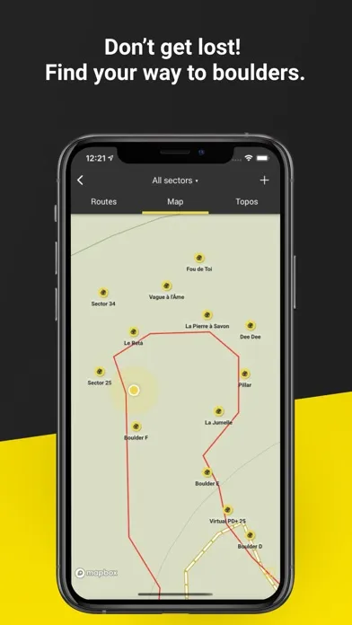 Captures d'écran de Rock Climbing Guide | 27 Crags