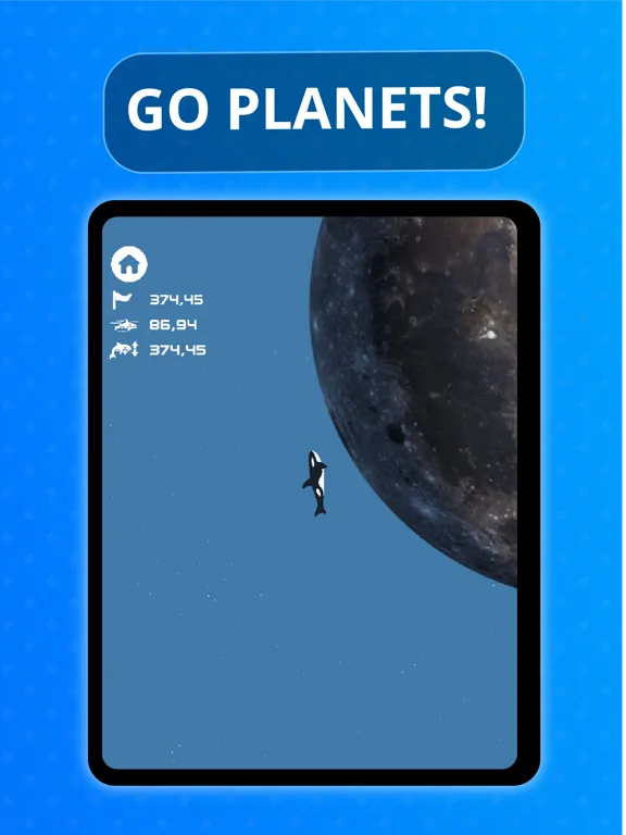 Fish Up! To The Moon iPad  Ekran Görüntüleri