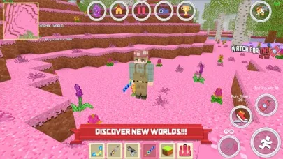 Candy World: Craft & Build Screenshots