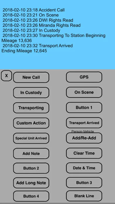 Screenshot di CopLogger3