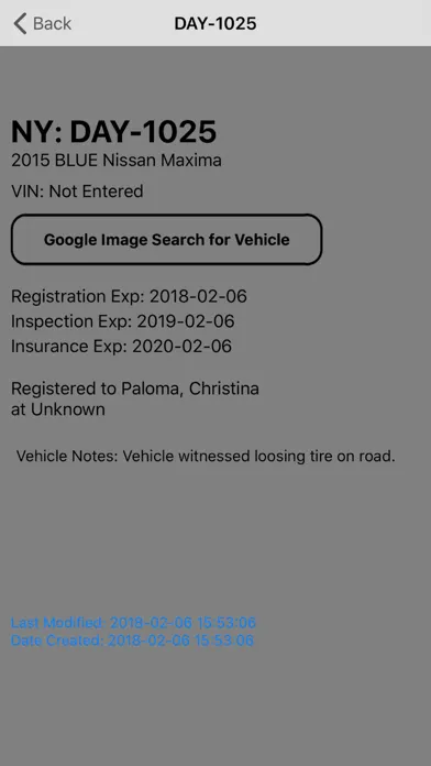 Screenshot di CopLogger3