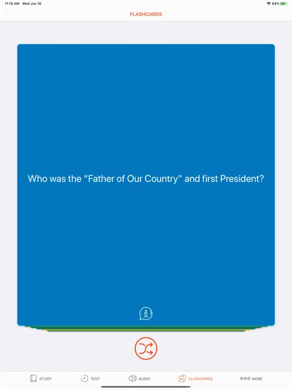 USA Citizen Test iPad  Screenshots