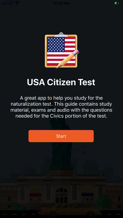 USA Citizen Test Screenshots