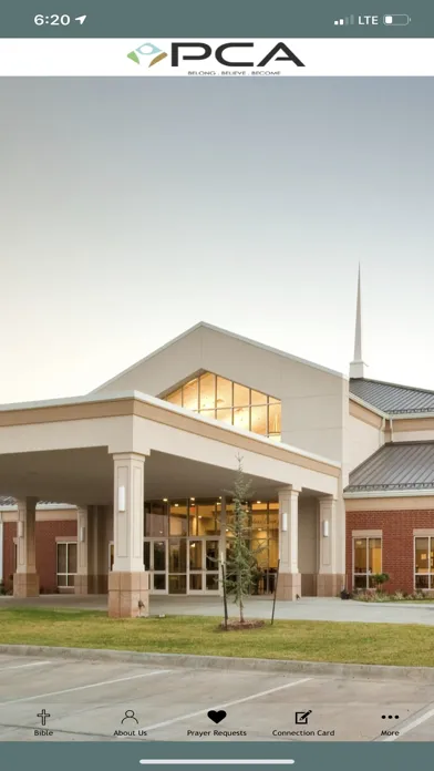 ภาพหน้าจอของ PCA Church