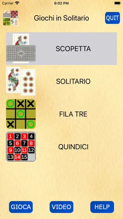 Giochi in Solitario Screenshots