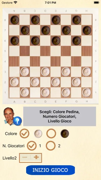 Captures d'écran de Gioco Dama GP