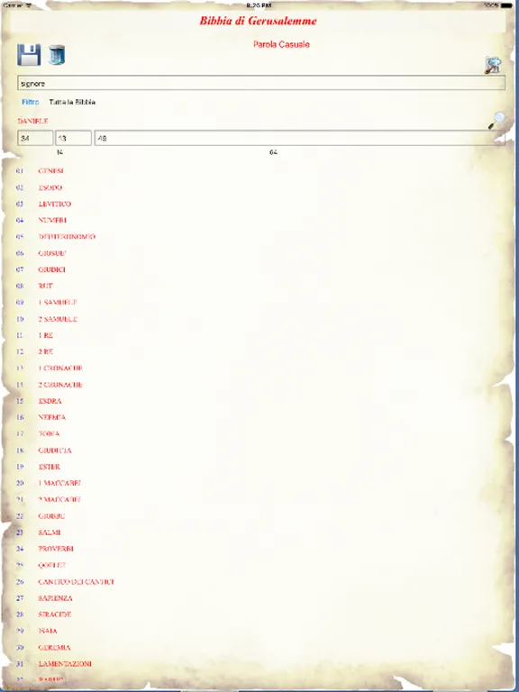 Bibbia di Gerusalemme iPad  Screenshots