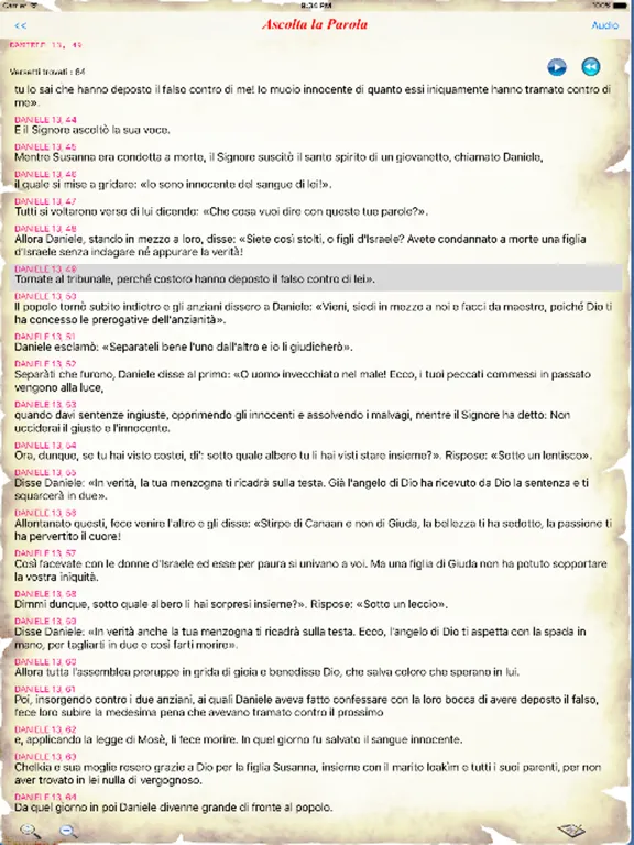 Bibbia di Gerusalemme iPad  Screenshots