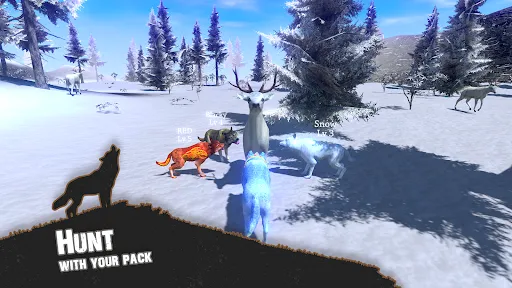 Wolf Simulator - Animal Games应用截图
