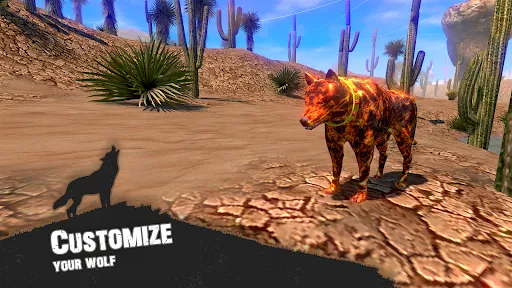 Wolf Simulator - Animal Games应用截图