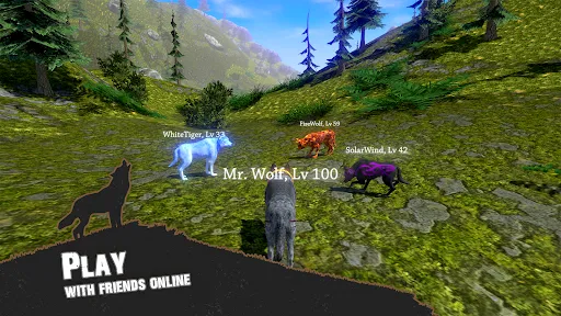 Wolf Simulator - Animal Games应用截图