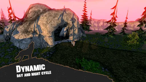 Wolf Simulator - Animal Games应用截图
