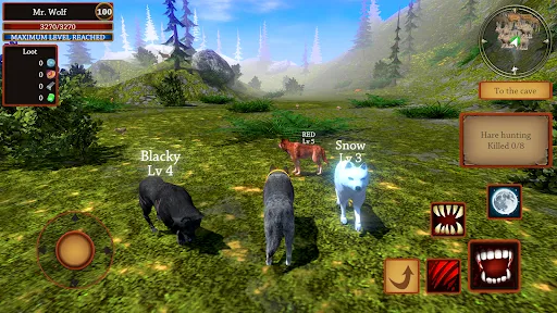 Wolf Simulator - Animal Games应用截图