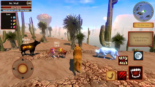 Wolf Simulator - Animal Games应用截图