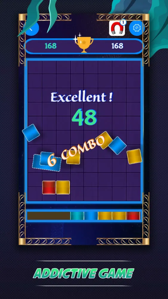 Screenshot di Slide Puzzle Drop Jewels Blast