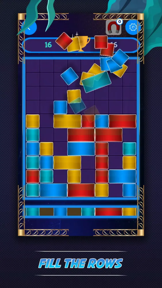 Screenshot di Slide Puzzle Drop Jewels Blast