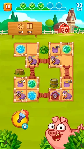 Farm Flow: Connect the Dots स्क्रीनशॉट