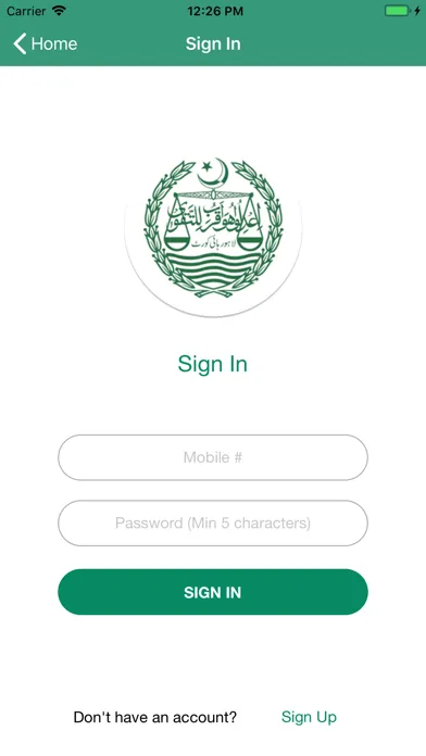 Lahore High Court Ekran Görüntüleri