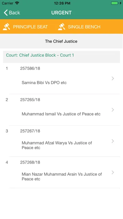 Lahore High Court Ekran Görüntüleri