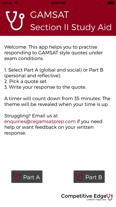 GAMSAT Section II Study Aid স্ক্রিনশট