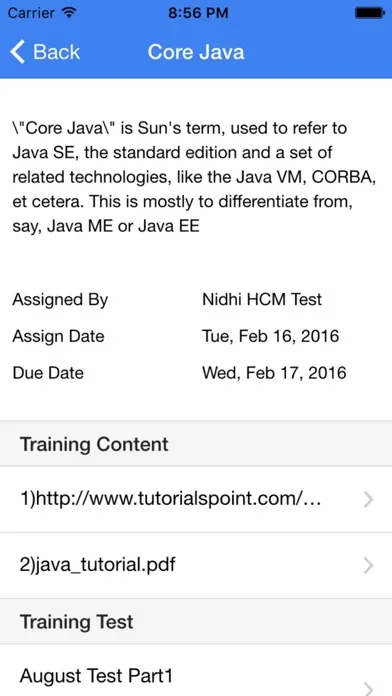 PMAM HCM Screenshots