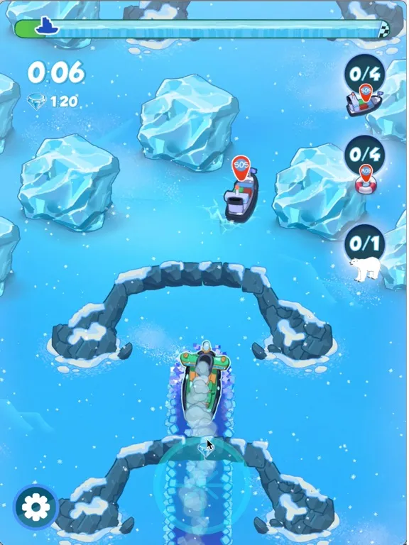 Icebreaker Snow ARCTIC! iPad  Screenshots