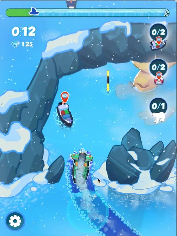 Icebreaker Snow ARCTIC! iPad  Screenshots