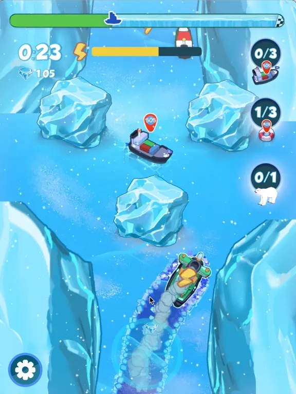 Icebreaker Snow ARCTIC! iPad  Screenshots