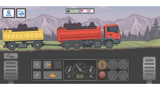 Capturas de tela do Trucker and Trucks