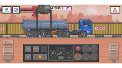Capturas de tela do Trucker and Trucks