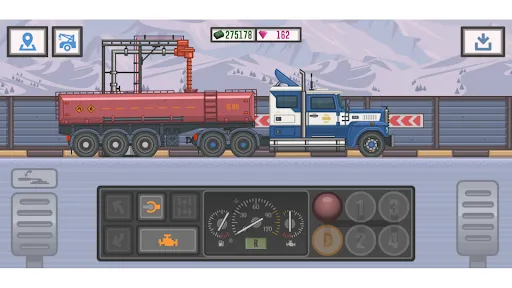 Capturas de tela do Trucker and Trucks