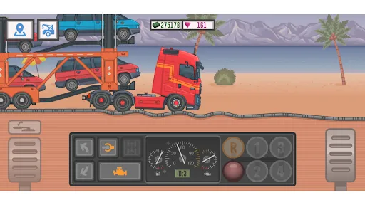 Capturas de tela do Trucker and Trucks
