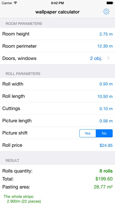 ภาพหน้าจอของ Wallpaper calc