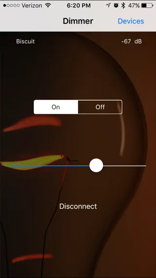 ภาพหน้าจอของ PRI Dimmer