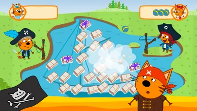 Capturas de tela do Kid-E-Cats: Pirate Treasure