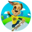 Pooches: Skateboard