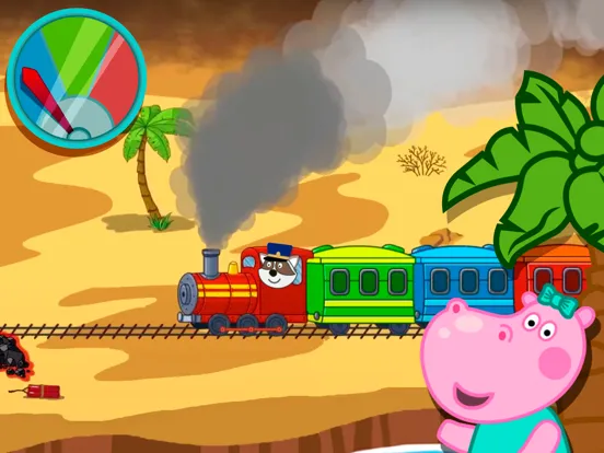 Скриншоты Hippo Trip: Railway Station iPad 