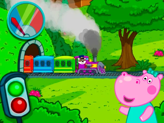 Скриншоты Hippo Trip: Railway Station iPad 