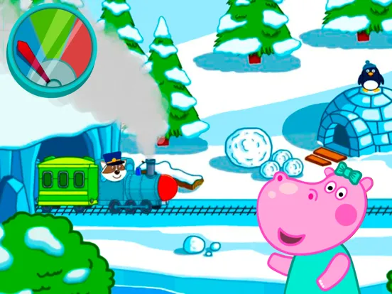 Скриншоты Hippo Trip: Railway Station iPad 