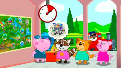 Скриншоты Hippo Trip: Railway Station