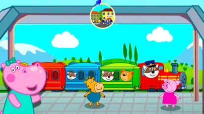 Скриншоты Hippo Trip: Railway Station