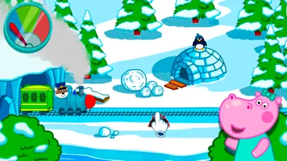 Скриншоты Hippo Trip: Railway Station