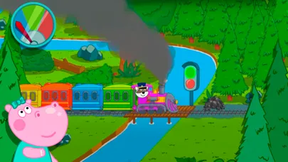 Скриншоты Hippo Trip: Railway Station